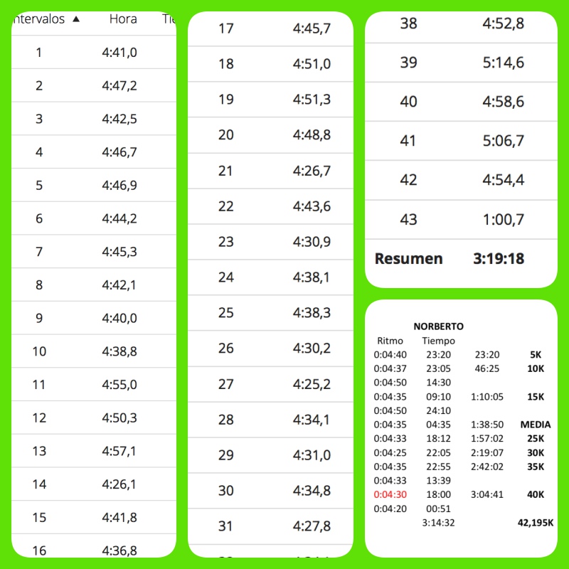 Durante la primera Media Maratón había que tener mucha cabeza, ya que tenía muchas subidas. Lo planificaron muy bien los entrenadores, teniendo en cuenta el perfil. Durante la primera Media Maratón había que tener mucha cabeza, ya que tenía muchas subidas. Lo planificaron muy bien los entrenadores, teniendo en cuenta el perfil.
